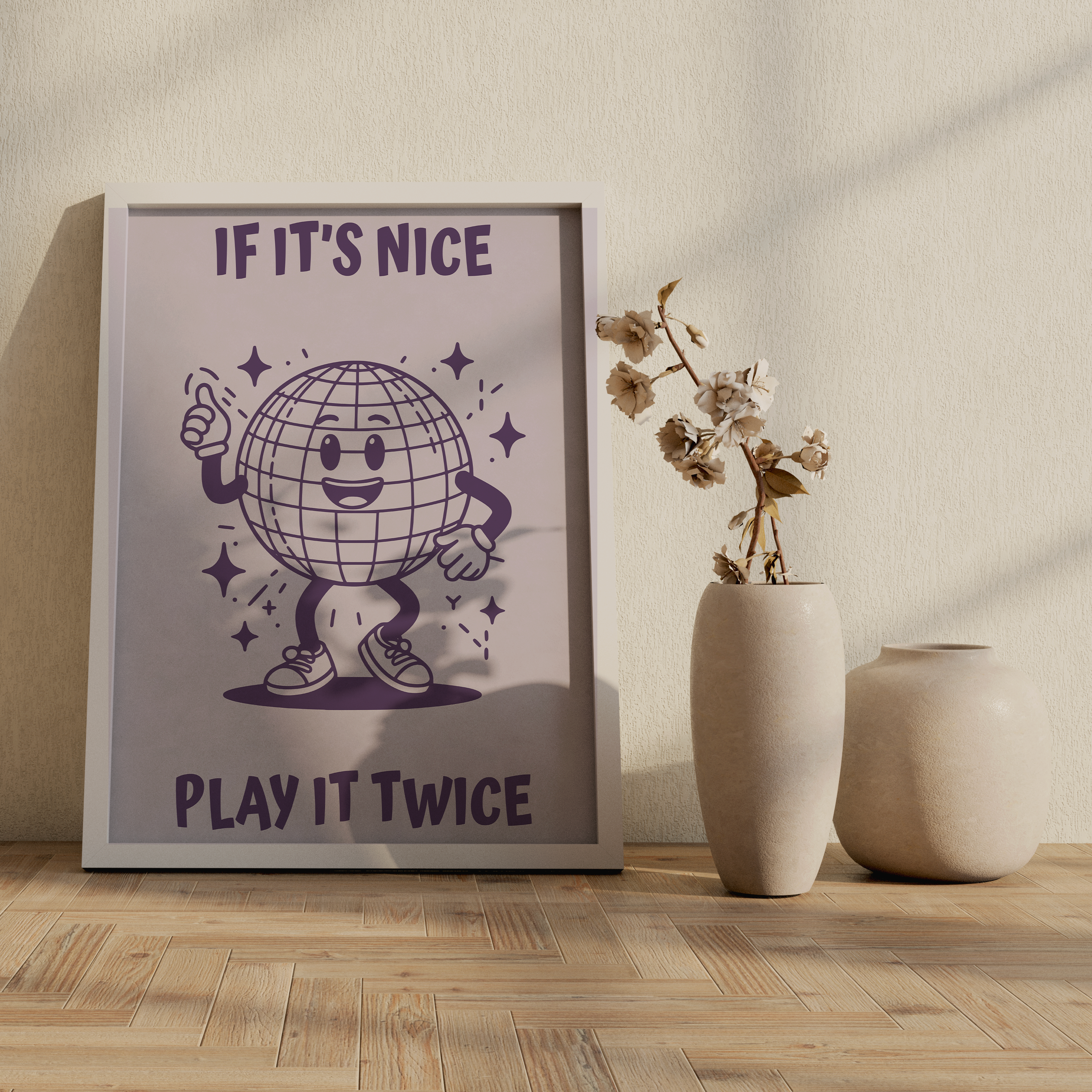 Affiche If It's Nice Play It Twice