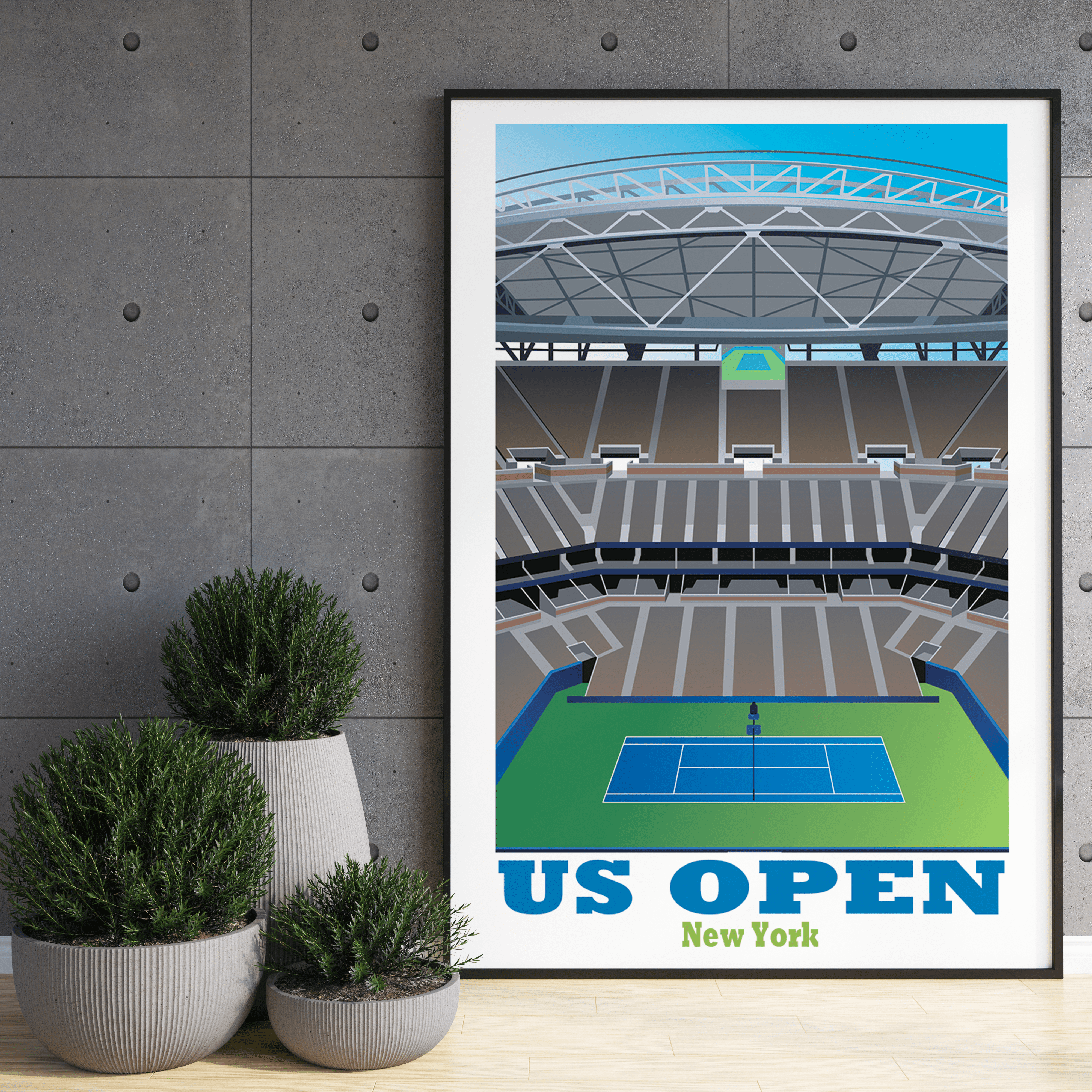 Affiche US Open