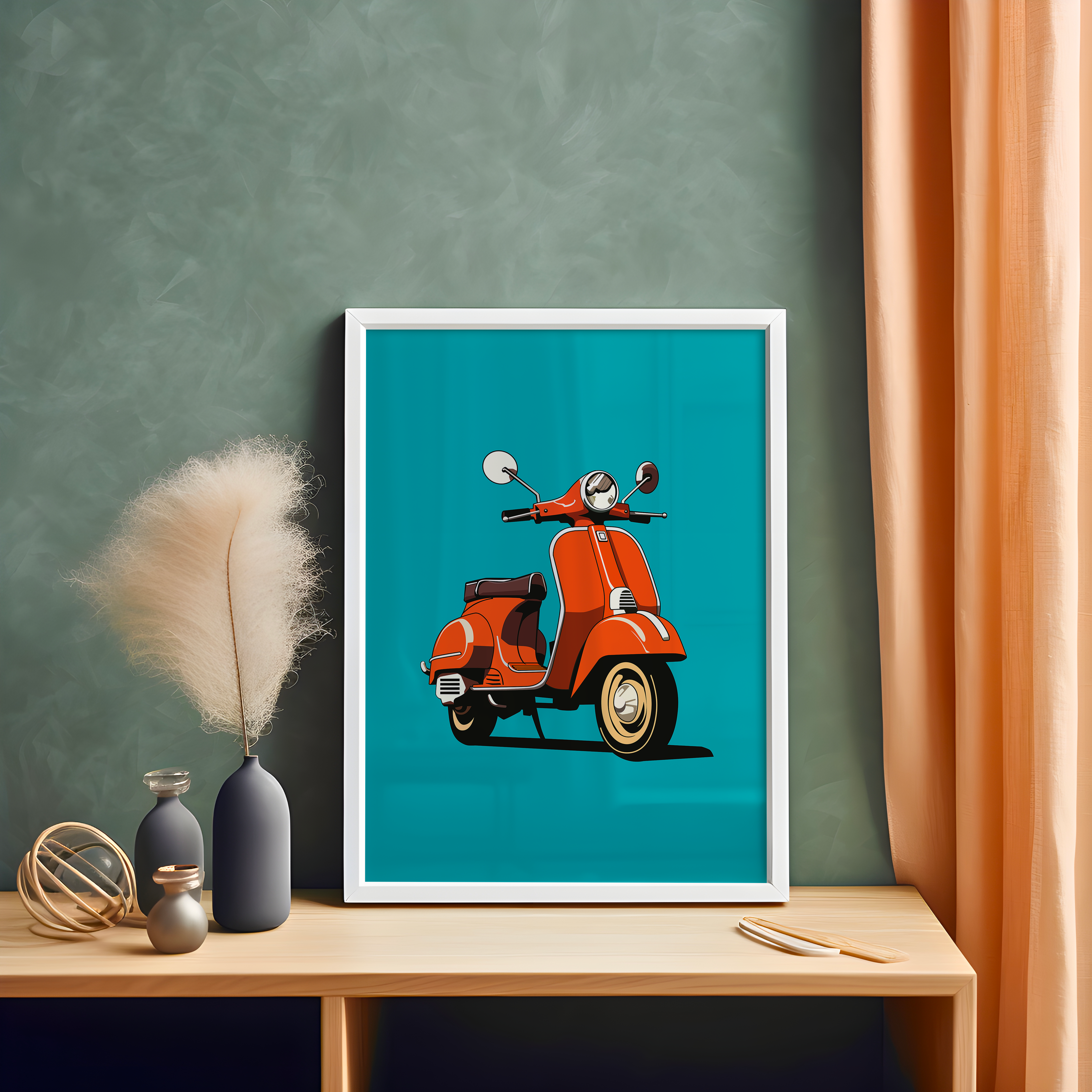 Affiche Vespa