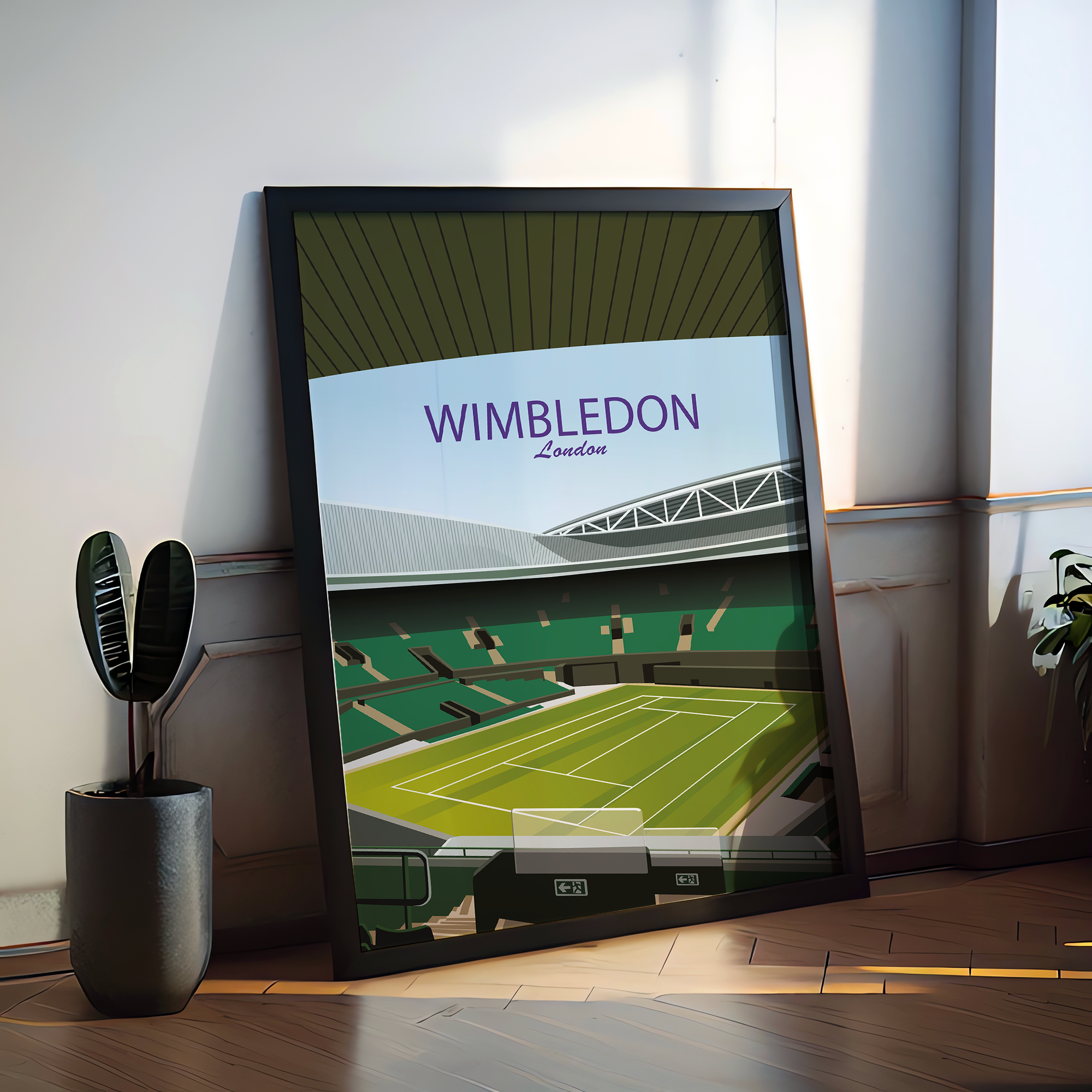 Affiche Wimbledon
