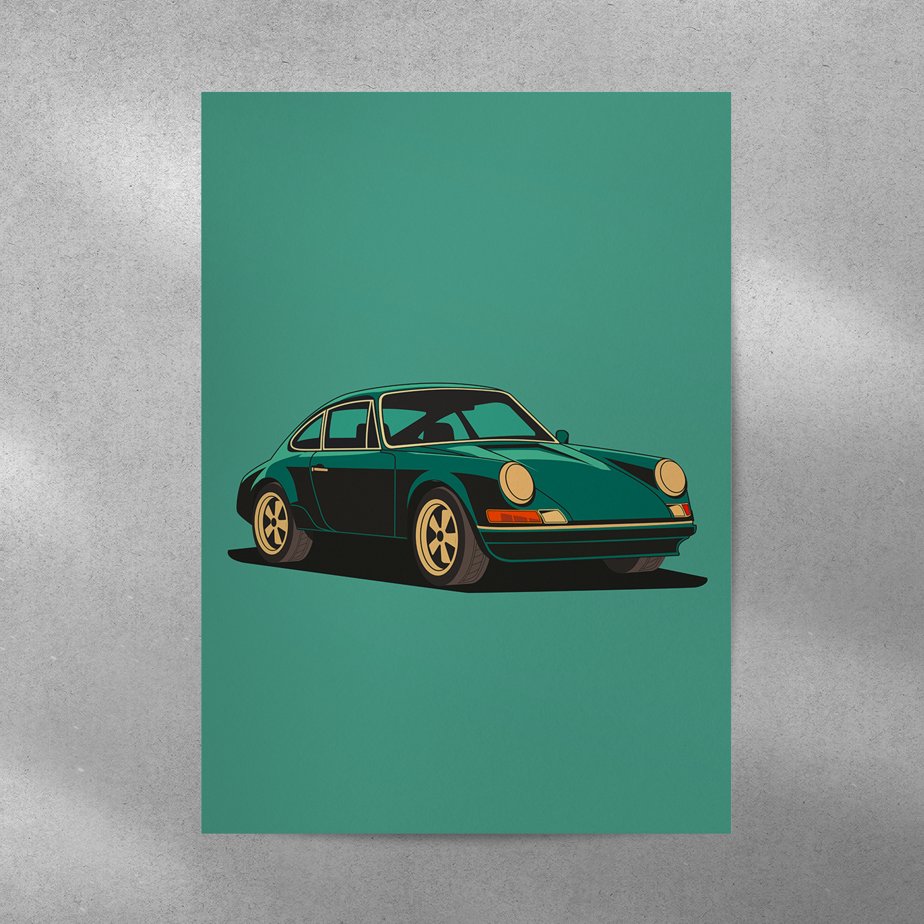 Affiche Porsche